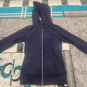 Lululemon Athletica navy blue Zip-Up Hoodie